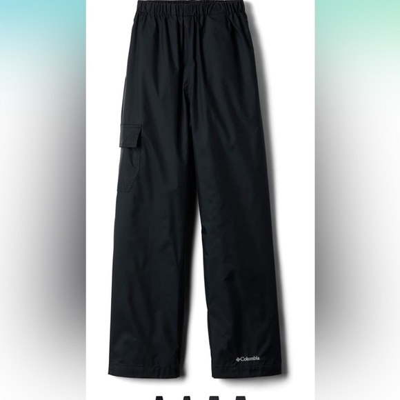 NWT Columbia Kids' Cypress Brook II Pant Size Youth Large Black - Picture 1 of 6